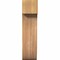 Ekena Millwork Del Monte Rough Sawn Corbel, Western Red Cedar, 6"W x 8"D x 24"H COR06X08X24DEL00RWR - alternate 2